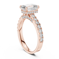 Ophirene Emerald cut Diamond Ring