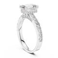 Ophirene Emerald cut Diamond Ring