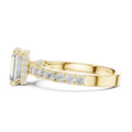 Ophirene Emerald cut Diamond Ring