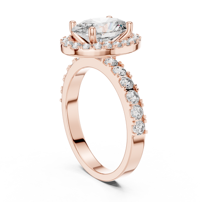 Maevora 9.4 × 6.5 mm Oval Diamond Ring