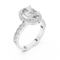 Maevora 9.4 × 6.5 mm Oval Diamond Ring