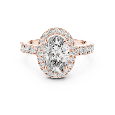 Maevora 9.4 × 6.5 mm Oval Diamond Ring