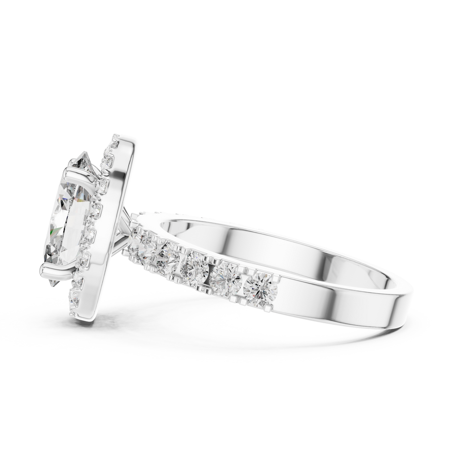 Maevora 9.4 × 6.5 mm Oval Diamond Ring