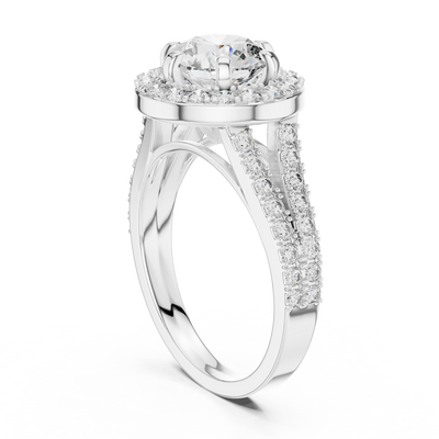 Cavellia 7.0 mm Diamond Ring