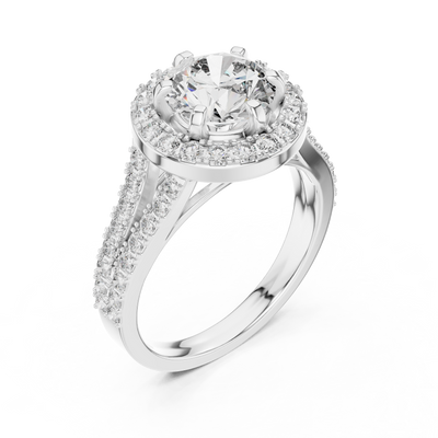 Cavellia 7.0 mm Diamond Ring