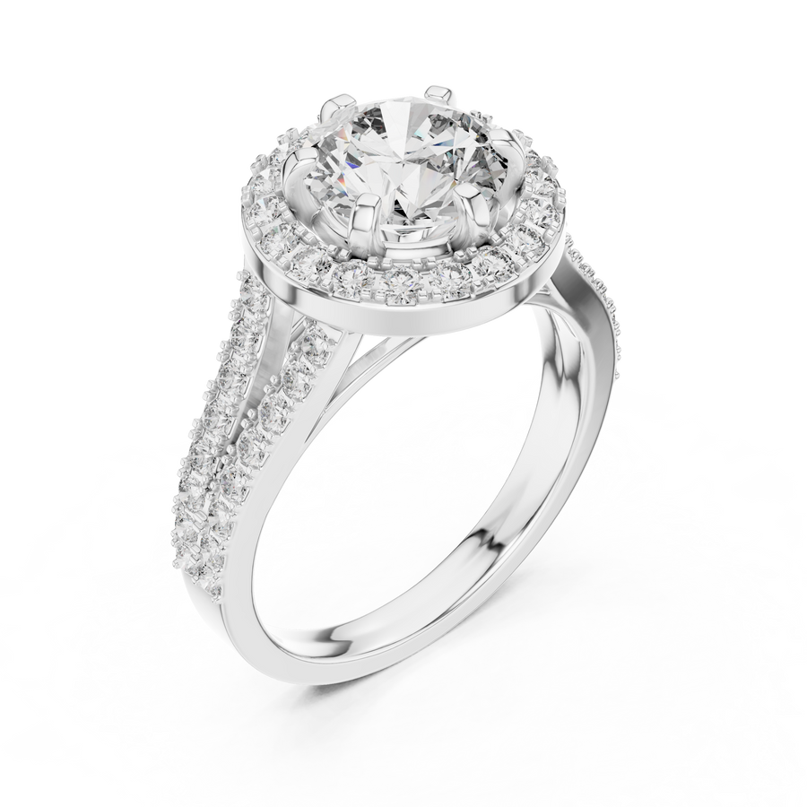 Cavellia 7.0 mm Diamond Ring