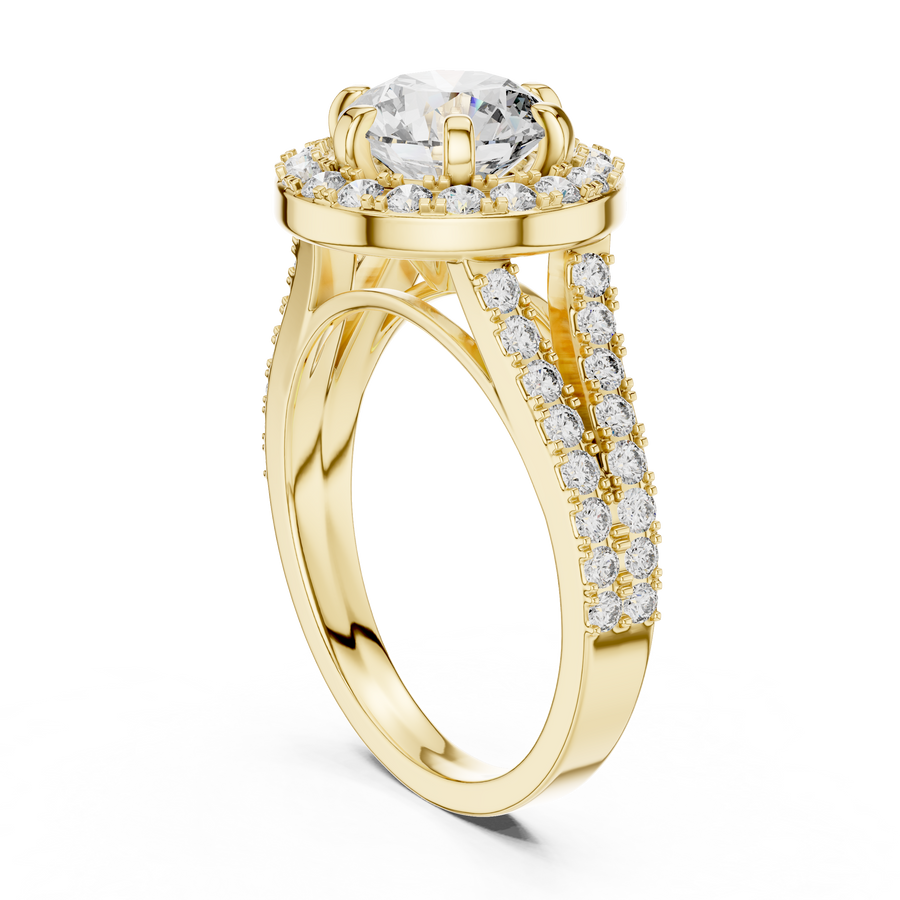 Cavellia 7.0 mm Diamond Ring