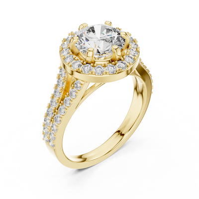 Cavellia 7.0 mm Diamond Ring