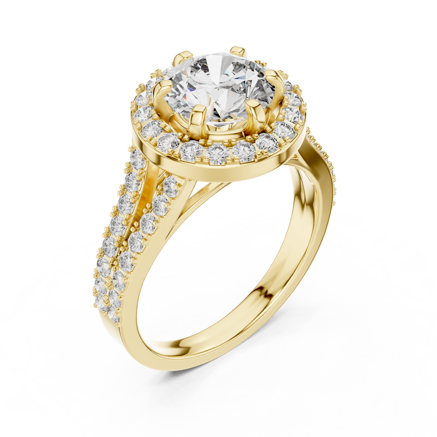 Cavellia 7.0 mm Diamond Ring