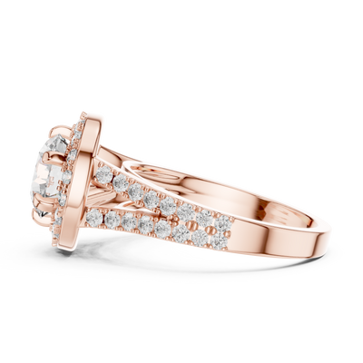 Cavellia 7.0 mm Diamond Ring