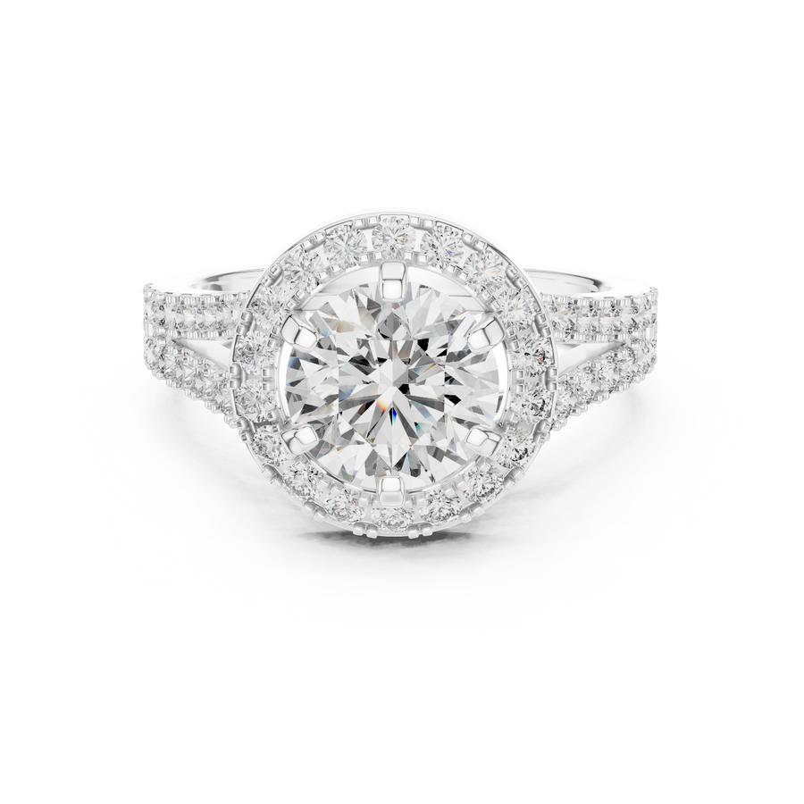 Cavellia 7.0 mm Diamond Ring