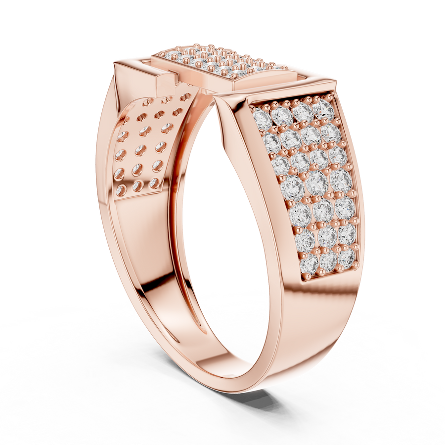 Valerienne Multi-Size Round  Diamond Ring