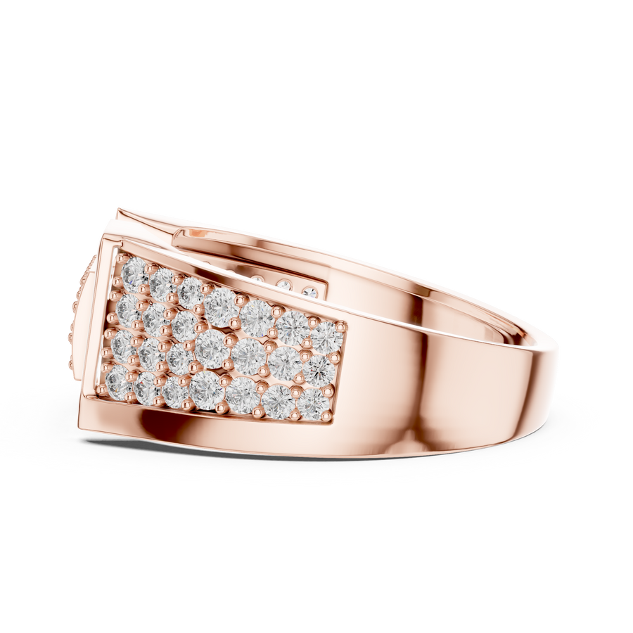 Valerienne Multi-Size Round  Diamond Ring