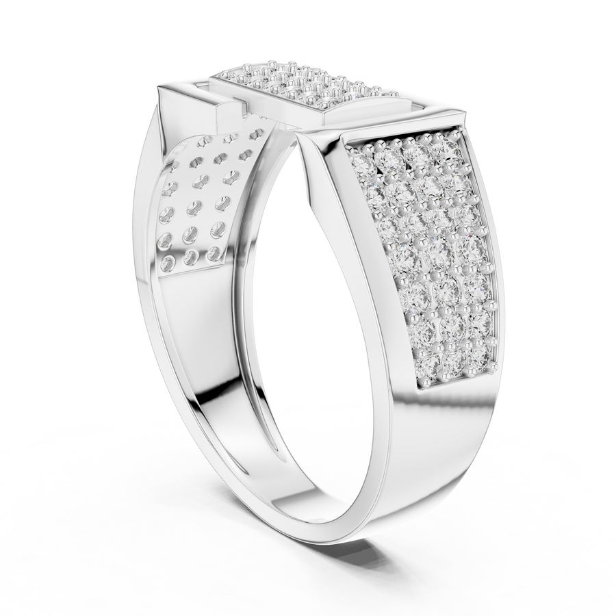 Valerienne Multi-Size Round  Diamond Ring
