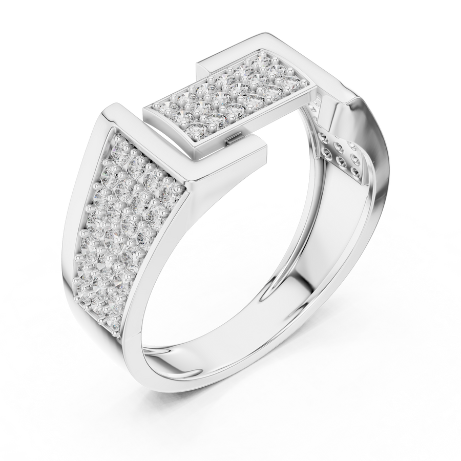 Valerienne Multi-Size Round  Diamond Ring