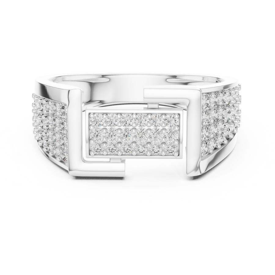 Valerienne Multi-Size Round  Diamond Ring