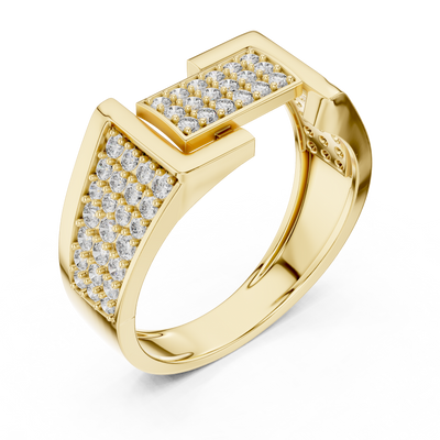 Valerienne Multi-Size Round  Diamond Ring