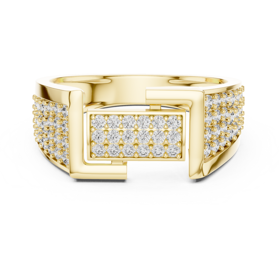 Valerienne Multi-Size Round  Diamond Ring