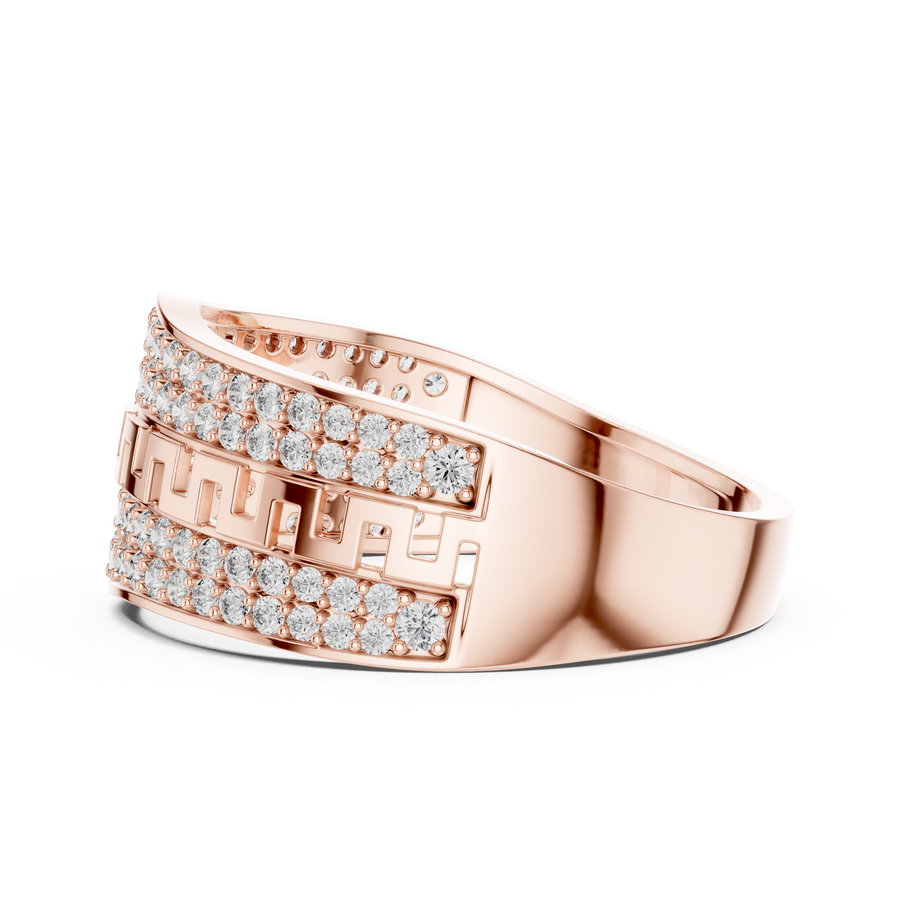 Celestienne Multi-Size Round Diamond Ring