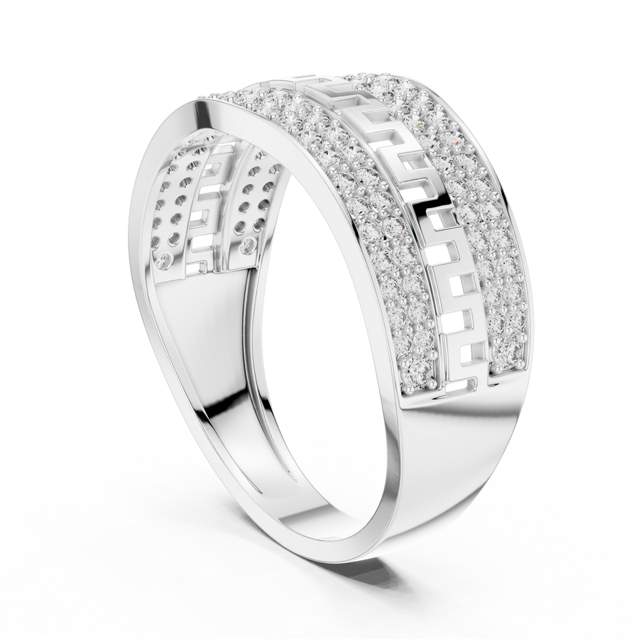Celestienne Multi-Size Round Diamond Ring