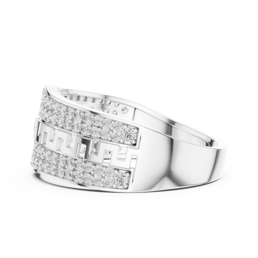 Celestienne Multi-Size Round Diamond Ring