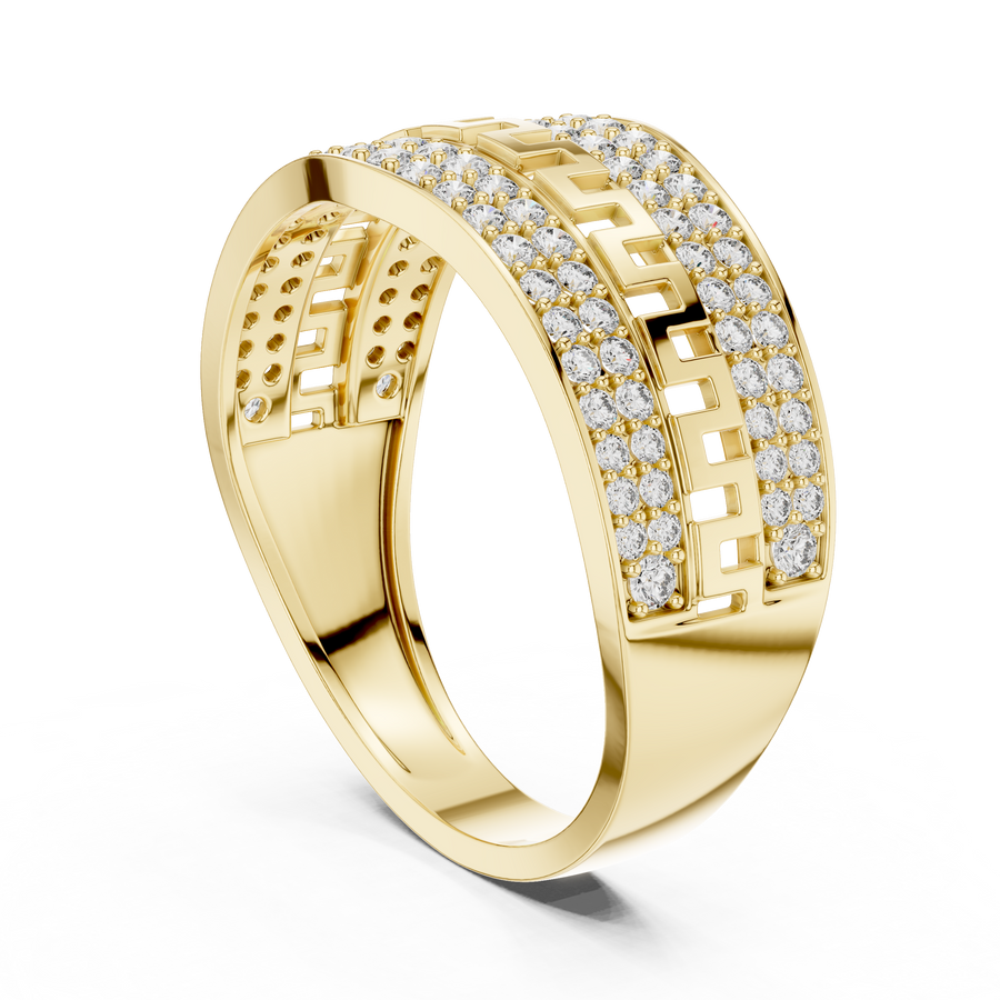 Celestienne Multi-Size Round Diamond Ring