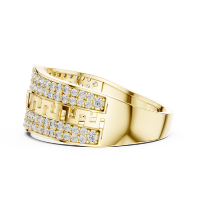 Celestienne Multi-Size Round Diamond Ring
