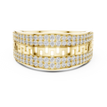 Celestienne Multi-Size Round Diamond Ring