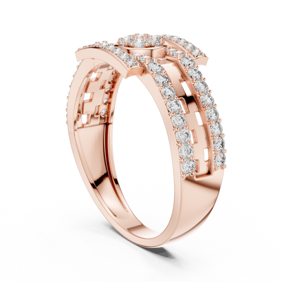 Elarienne Multi-Size Round Diamond Ring