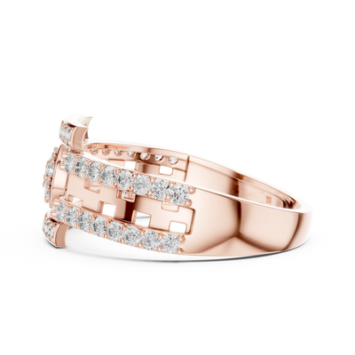 Elarienne Multi-Size Round Diamond Ring