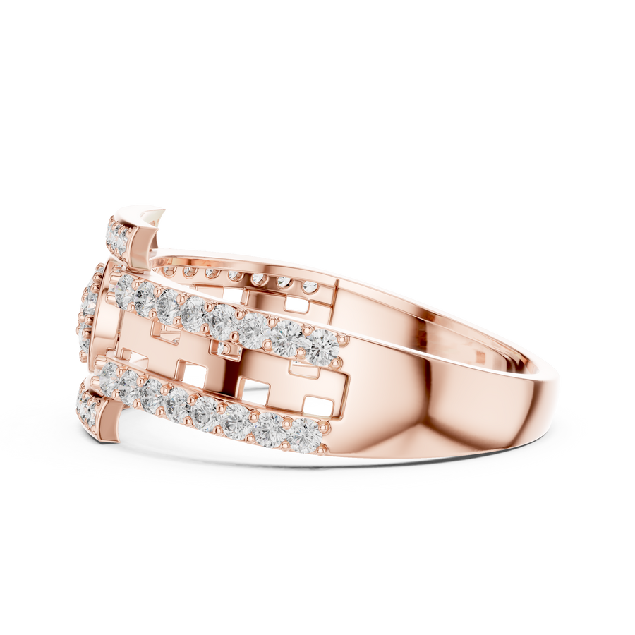 Elarienne Multi-Size Round Diamond Ring