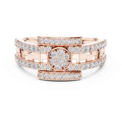 Elarienne Multi-Size Round Diamond Ring