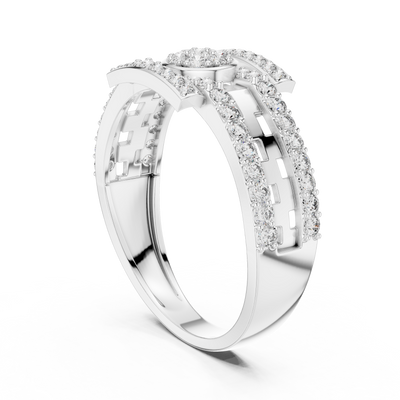 Elarienne Multi-Size Round Diamond Ring