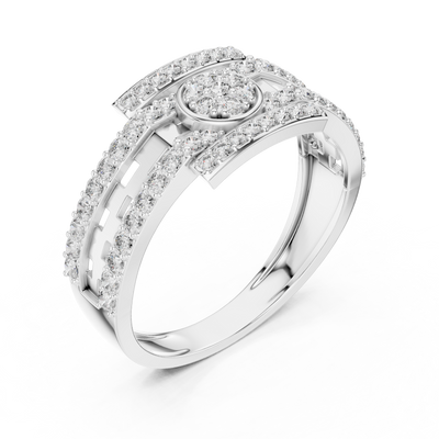 Elarienne Multi-Size Round Diamond Ring