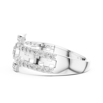 Elarienne Multi-Size Round Diamond Ring