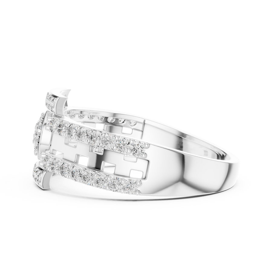 Elarienne Multi-Size Round Diamond Ring