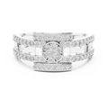 Elarienne Multi-Size Round Diamond Ring