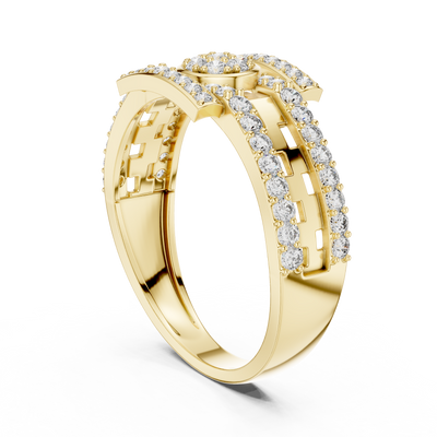 Elarienne Multi-Size Round Diamond Ring