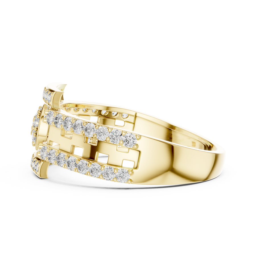 Elarienne Multi-Size Round Diamond Ring