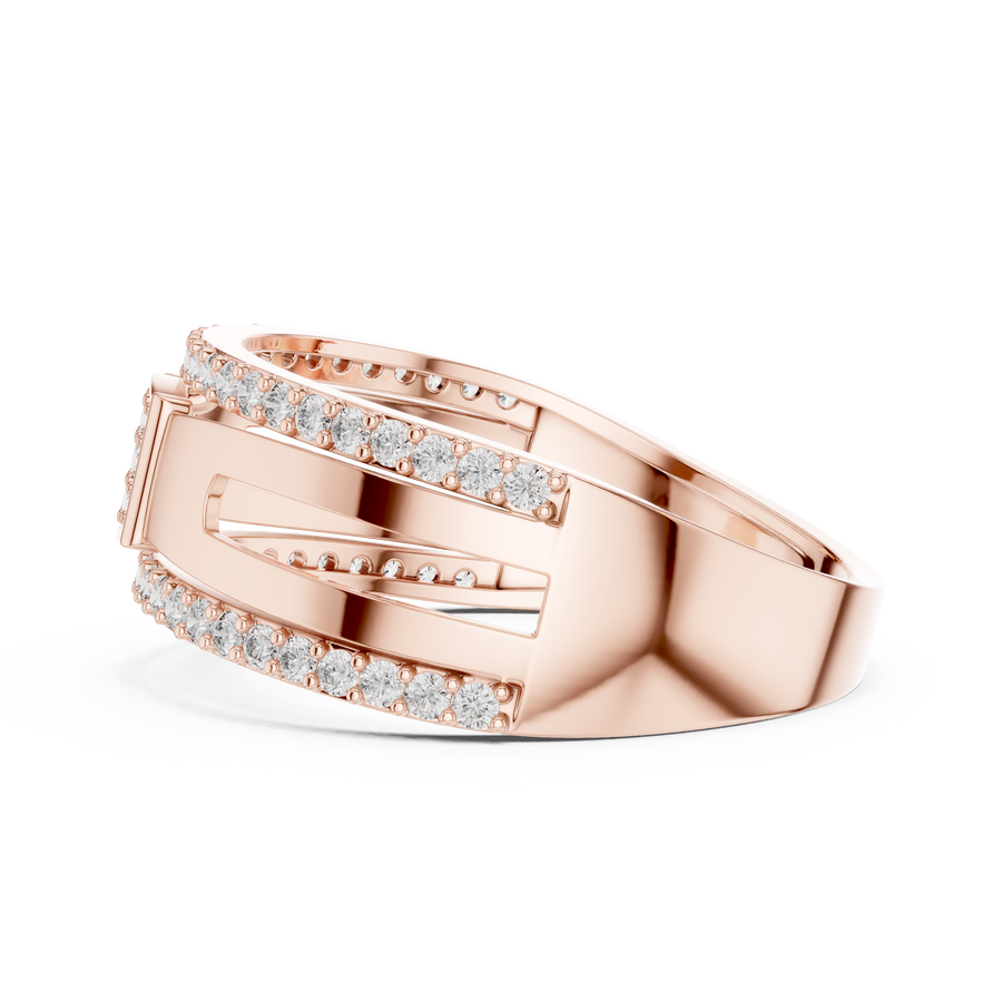 Seravienne Multi-Size Round Diamond Ring