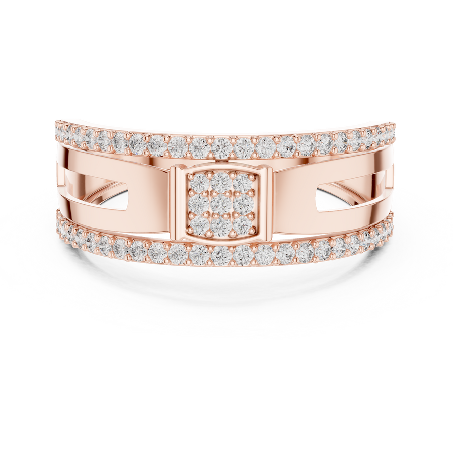 Seravienne Multi-Size Round Diamond Ring