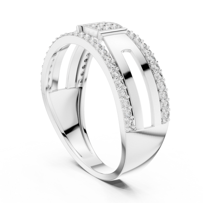 Seravienne Multi-Size Round Diamond Ring