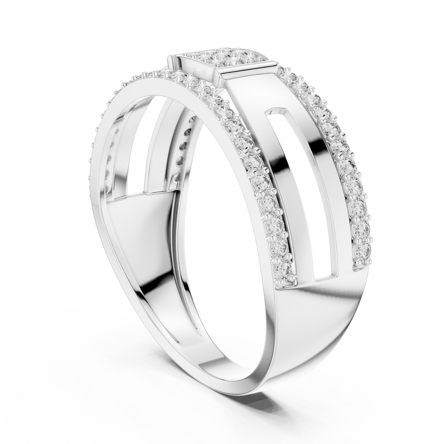 Seravienne Multi-Size Round Diamond Ring