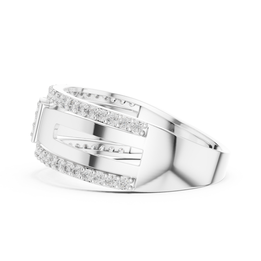 Seravienne Multi-Size Round Diamond Ring