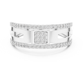 Seravienne Multi-Size Round Diamond Ring