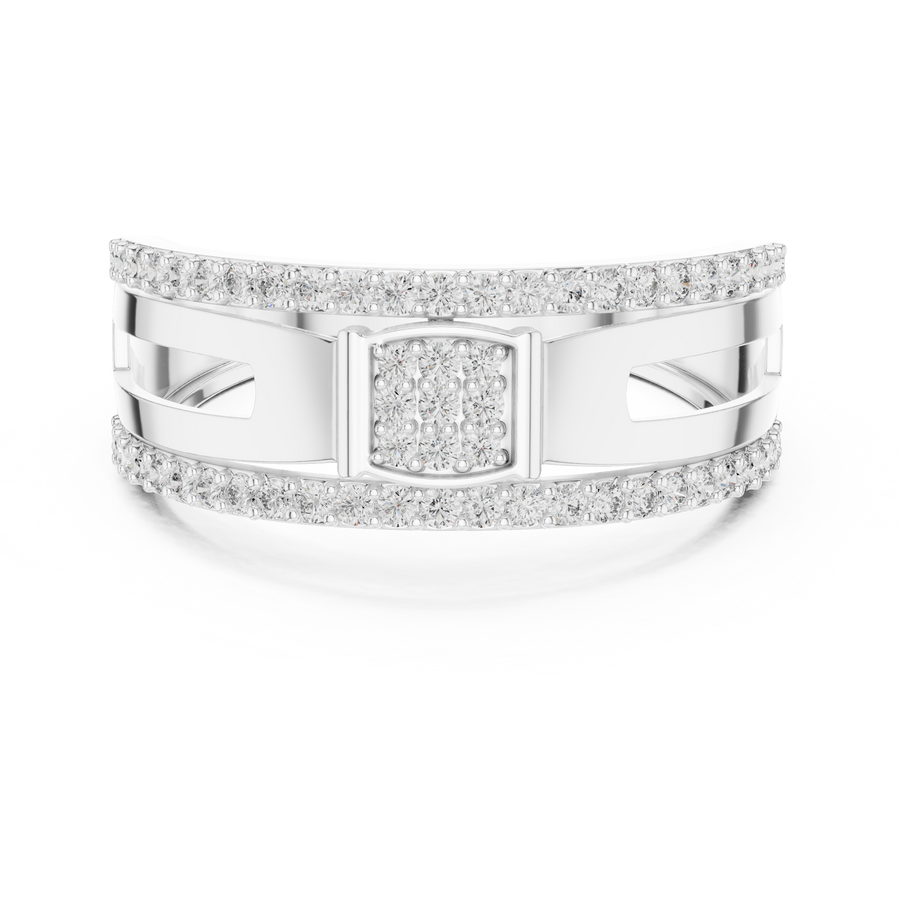 Seravienne Multi-Size Round Diamond Ring