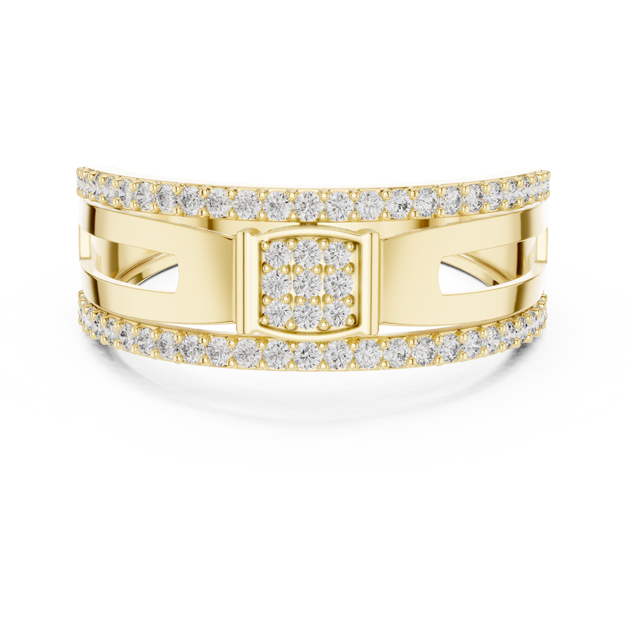 Seravienne Multi-Size Round Diamond Ring