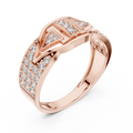 Avelisse Chevron Multi-Size Diamond Ring