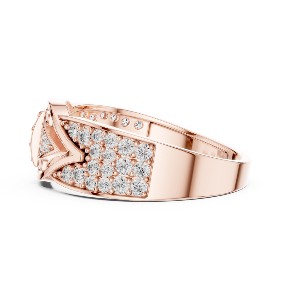 Avelisse Chevron Multi-Size Diamond Ring