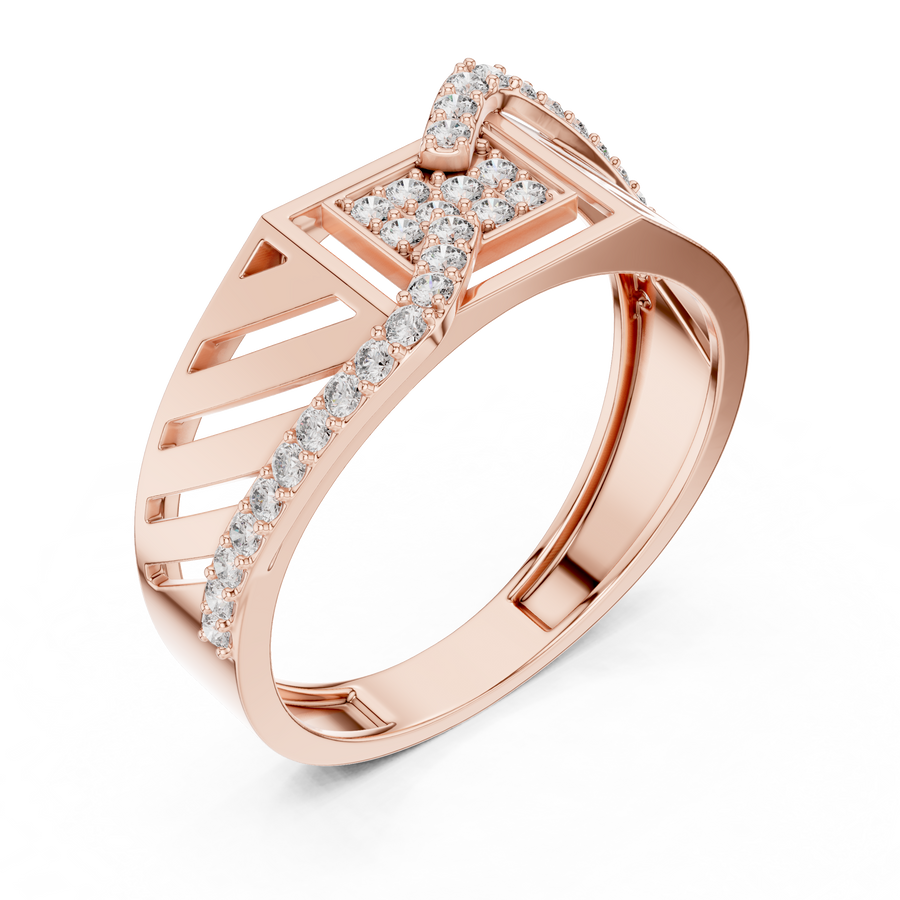 Elvarielle Round  Diamond  Ring